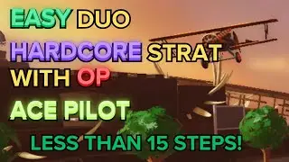 (TDS) EXTREMELY EASY DUO HARDCORE STRAT WITH OP ACE PILOT | ROBLOX