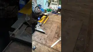 листогиб с металлолома