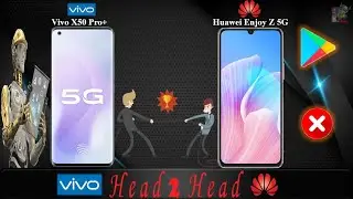Vivo X50 Pro+ Vs Huawei Enjoy Z 5G | 12GB RAM Smartphones  | Super Stable Motion