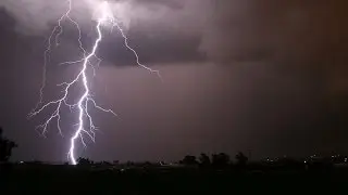 Lightning Storm In Austin Texas
