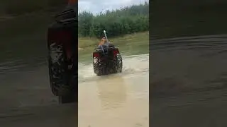 The Honda 250 aka “the boat”.