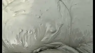 Sinking into extremely deep creamy mud