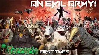 An Evil Army! - Sarfnic's First Times on Terraria