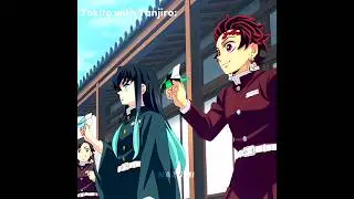 Muichiro with Tanjiro💕 vs Muichiro with the others💀|kny season 4 ep 4|#tokito #tanjiro #kny#shorts