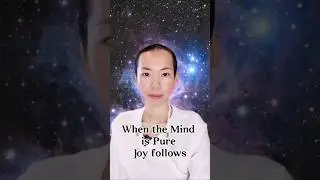 When The Mind is Pure, Joy Follows