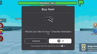 HOW TO GET THE CHECKER BANDANA UGC LIMITED [FREE] (10K STOCK LEFT)