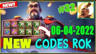 Rise of Kingdoms Code NEW June 2023 || ROK New Codes redeem code game