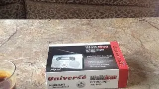 Universe USA Portable Cassette Player WalkMan Review!