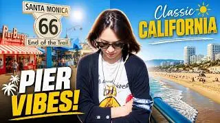 [Preview] Relaxing Walk at Santa Monica Beach! 🌊✨