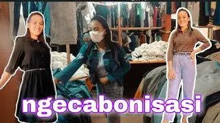 Vlog Belanja baju second alias cabo di pasar karombasan manado