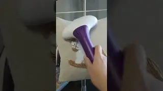 как закрепить ковровую вышивку #ковроваявышивка #punchneedle #schorts