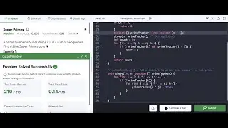 GFG | Problem of the Day : Super Primes
