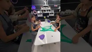 🎨SLİME ATÖLYESİNDEYİZ👩🏻👦🏼👧🏻👦🏻