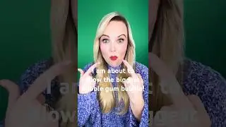 Bubblegum Blowing | Girl Blowing bubble gum! 