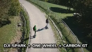 On a Trip with Drone & E-Board