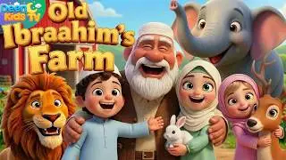 Old Ibrahim had a farm(Safari Version)| Muslim kids Nursery Rhymes | Islamic version of Old McDonald