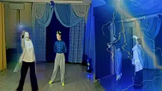 Не играйте с током (Тесла не рекомендует). Танец-дуэт на Хэллоуин