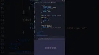 How to Create 5 Star Rating using HTML and CSS only⏩✅🤙