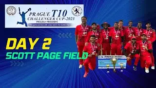 Prague T10 Challenger Cup 2023 | Day 2 | Scott Page Field | Prague Cricket | T10 Live |Czech Cricket