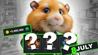 8 & 9 July Hamster Kombat Daily Combo Hamster Kombat Daily Combo Today @KOTDAKING