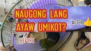 electricfan umuogong ayaw umikot #napakadali lang #paanoayusin #howto