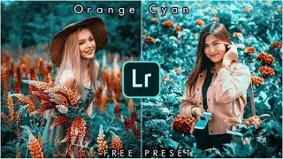 Orange and Cyan photo editing - Lightroom mobile tutorial Preset