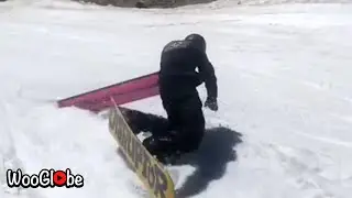 Snow Board Fail