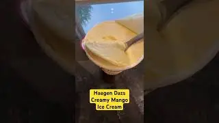 Haagen Dazs Creamy Mango Ice Cream • Mompreneur Life ❤️ Vlog YouTube #Shorts