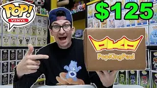 Unboxing $125 PopKingPaul Funko Pop Mystery Box! (Surprise Drop)