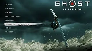 HOW TO Transfer PS4 Save to PS5 on Ghost Of Tsushima! (Earn All Trophies!)