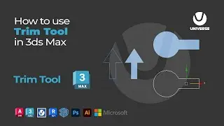 How to use Trim Tool in 3ds max I 3ds Max Tutorial