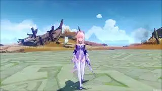 Genshin Impact 2.1 | Kapten Kokomi - Skill Animation