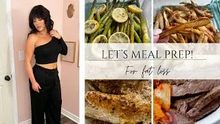 MASSIVE meal prep for effective Weightloss! 2023 / What I eat to lose weight / Daniela diaries