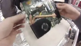 Asus U41 - замена термопасты и чистка ноутбука от пыли