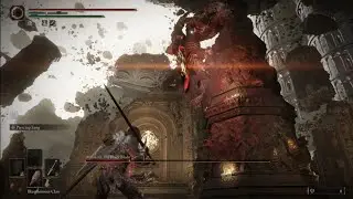 Elden Ring - Maliketh, The Black Blade No Damage | Bastard Sword (Piercing Fang).