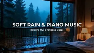 Soothing Rain 🎶 Piano Sleep Music for Inner Healing and Serenity | Zenith Melody