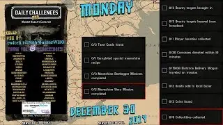Daily Challenges Madam Nazar Longnose Gar Cougar Wintergreen Berry Escort Someone Locations Red Dead