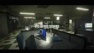 Unity Asset Store Pack - Office and Police Station Modular (Download link in description)