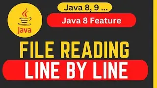Java 8 File Reading Line By Line || Learn Java 8 Features