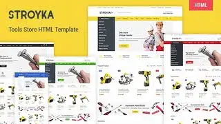 Stroyka - Tools Store HTML Template | Themeforest Website Templates and Themes