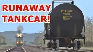 RUNAWAY TANK CAR 2!⚠️⚠️