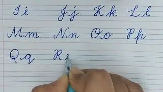 Cursive letters Aa to Zz || Easy cursive writing|| Miss craftious 😊 #cursivewriting