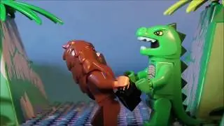 Lego Godzilla vs Big Foot
