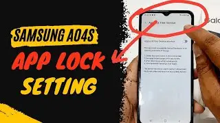 Samsung A04s App Lock Setting | Secure Folder Lock | How to install