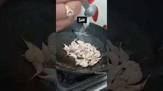 Fried Masala Garlic Dhaba Style 