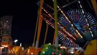 Galaxy Rides at Yokohama Cosmoworld Amusement Park