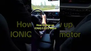 Blowing up an EV Motor - 25 Hyundai IONIQ 5 N #Hyundai #ioniq5 #tesla #evcar #funny #engine
