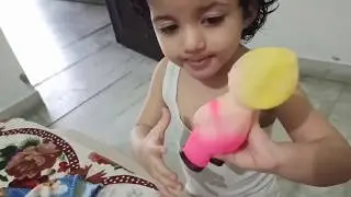 Eliza Pretend Play with Sleeping Baby Dolls