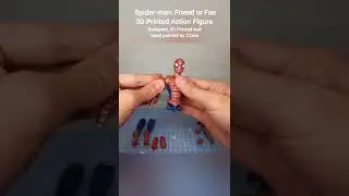 3D PRINTED SPIDER-MAN: Friend or Foe - ACTION FIGURE - Link in description
