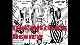 One Piece Capítulo 815 (Review)